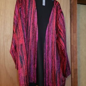 Beautiful shiny dressy reversible jacket